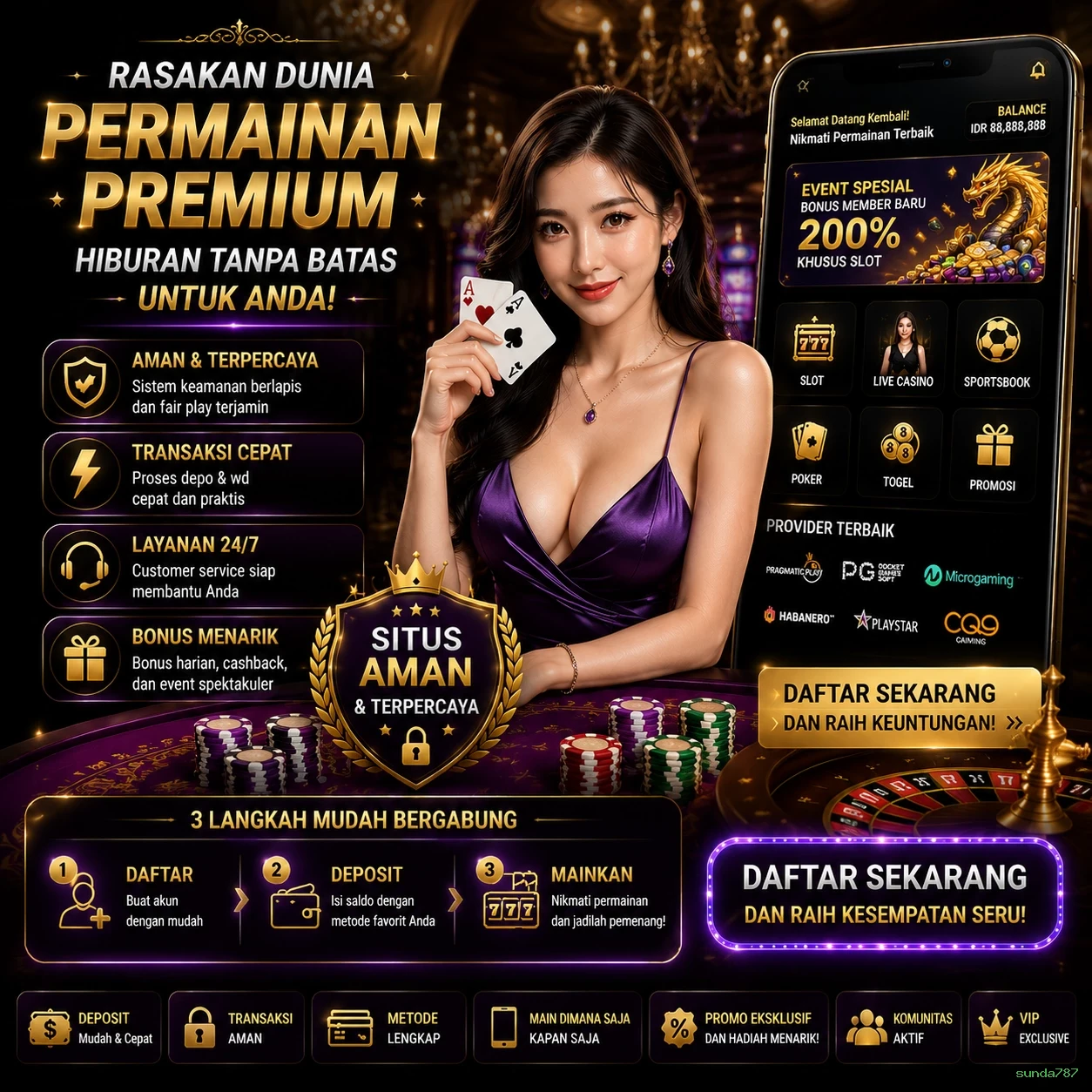 Bagaimana sunda787 Menawarkan Pengalaman Bermain yang Optimal